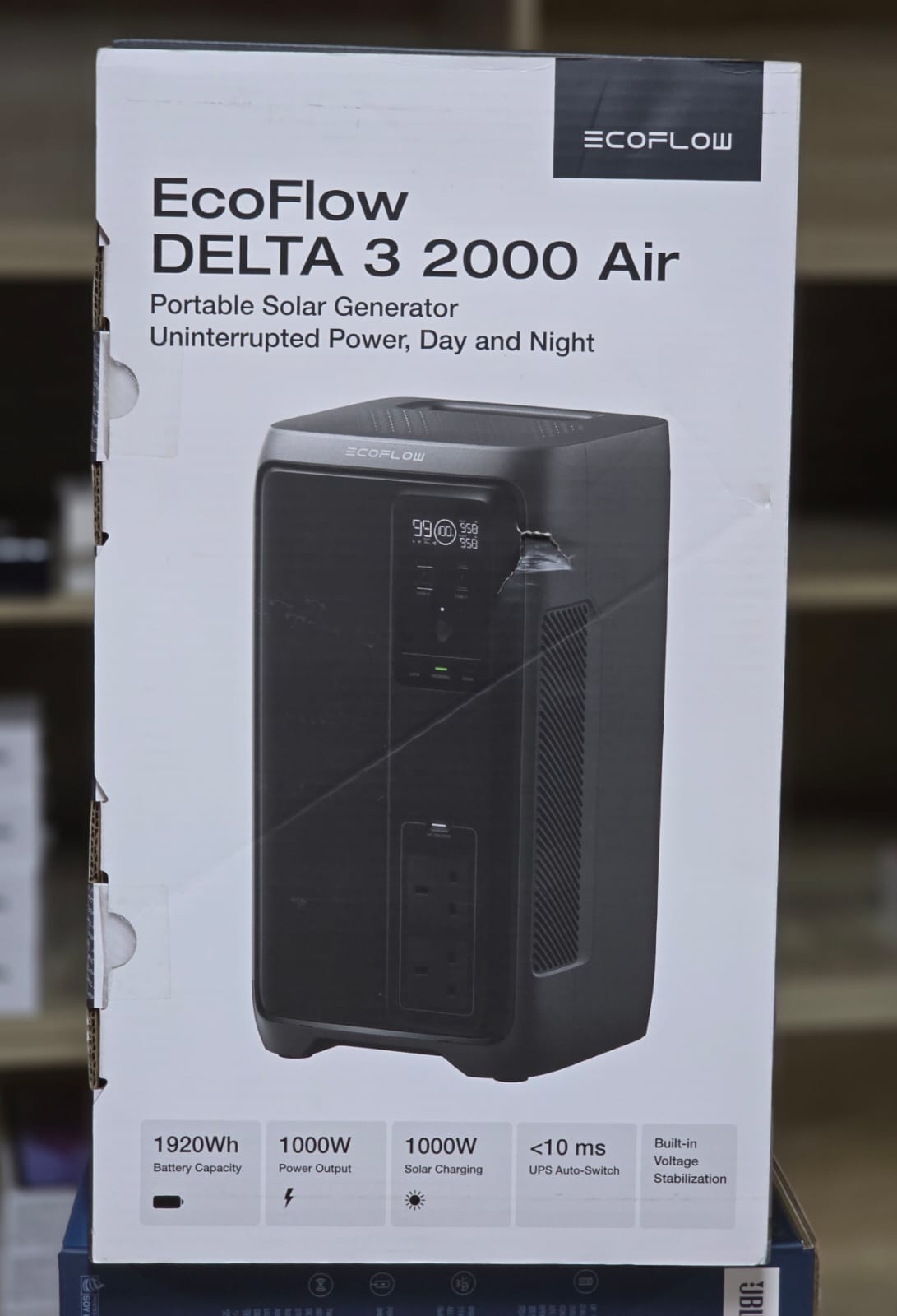EcoFlow DELTA 3 2000 Air 1920Wh 1000W portable solar generator