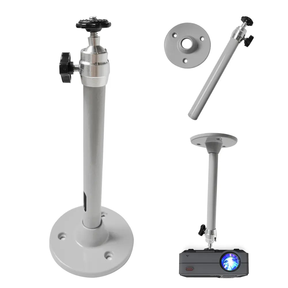 Adjustable projector ceiling mount stand