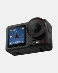 DJI Action 5 Pro waterproof action camera in use