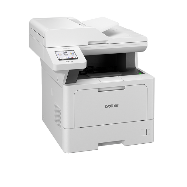 Brother DCP-L5510DW mono laser all-in-one printer front view with control panel