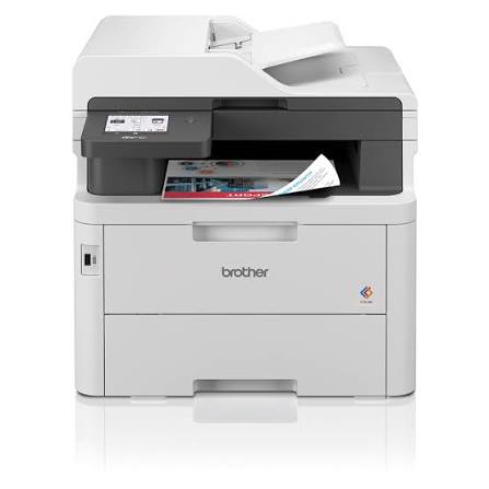 Brother MFC-L3760CDW compact color laser all-in-one printer front view