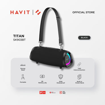 Havit SK903BT Audio Series Bluetooth Speaker – Portable & Powerful Sound