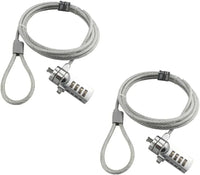 Two Universal laptop locks for devices without security slots