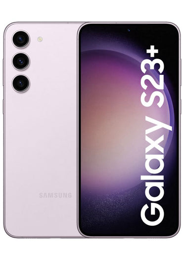 Samsung Galaxy S23 Plus front and back design with modern camera layout