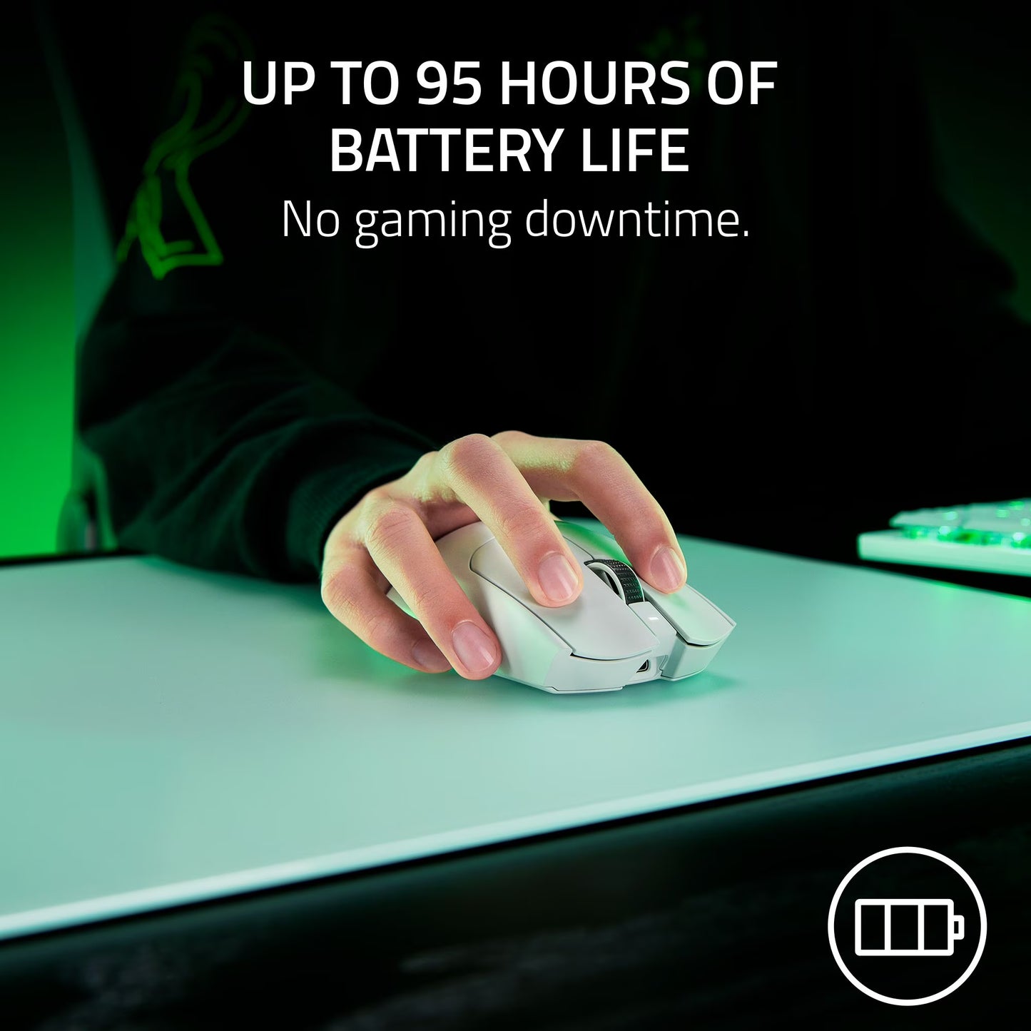 Razer Viper V3 Pro White Wireless Mouse packaging and accessories - buy online Kenya