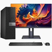 Dell complete set desktop connectivity ports USB HDMI WiFi