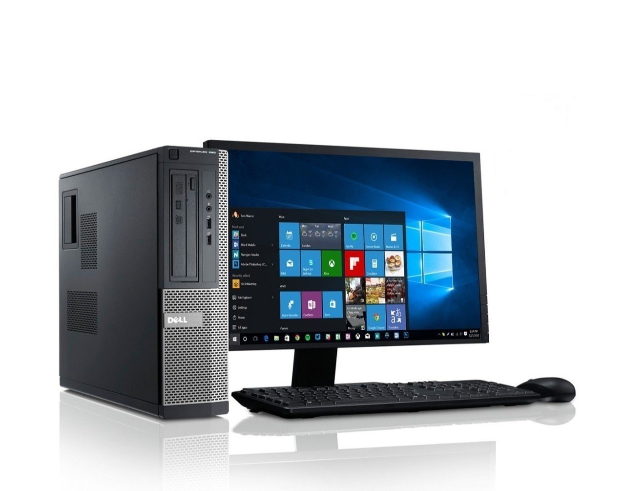 Dell Complete Set Desktop Computer Core i5 with 17 inch display
