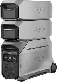 EcoFlow DELTA Pro 3 solar battery with 2600W solar input