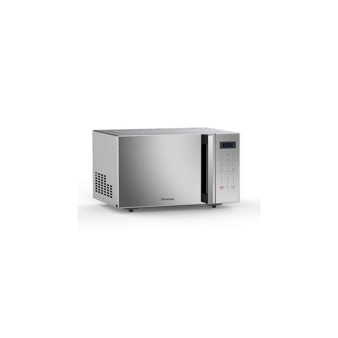 Hisense H25MOMS7HG microwave with grill cooking food