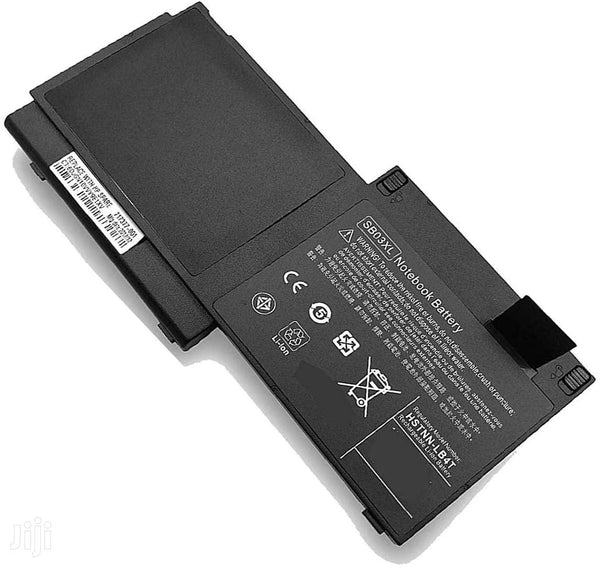 HP SB03XL replacement laptop battery for EliteBook 820 G1 and G2 showing model label