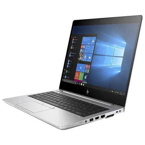 HP EliteBook 840 G5 keyboard and touchpad closeup