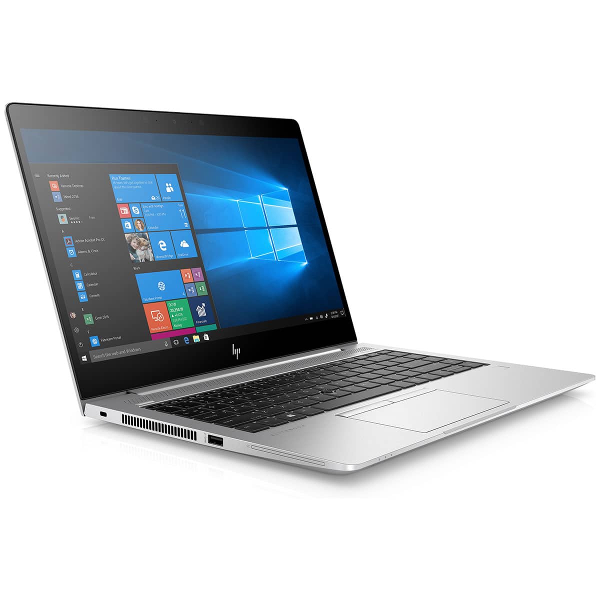 HP EliteBook 840 G6 14-inch touchscreen open view