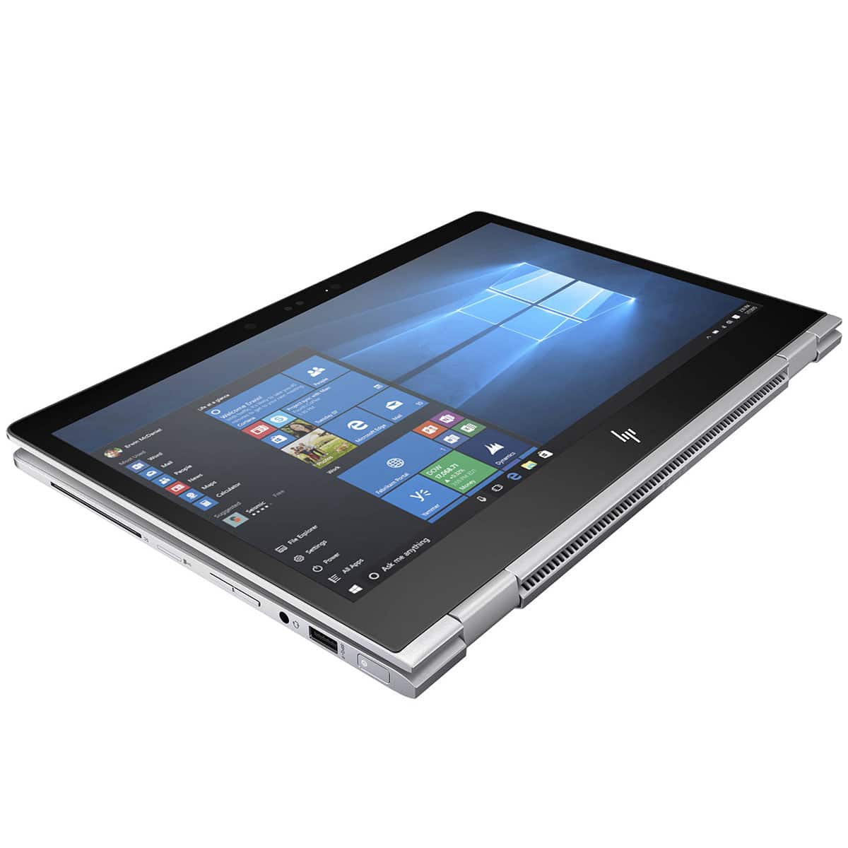 HP EliteBook x360 1030 G2 13.3-inch FHD touchscreen completely folded view