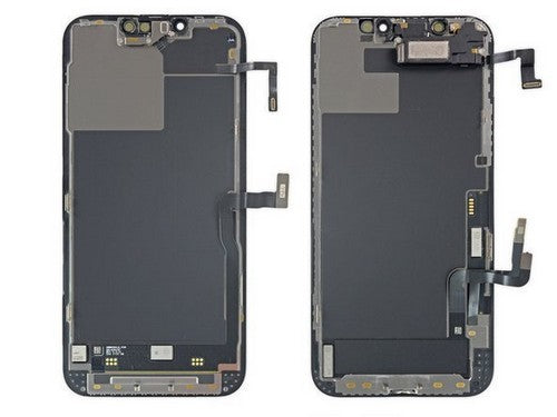 Before and after iPhone screen repair demonstrating clear display and smooth touch response