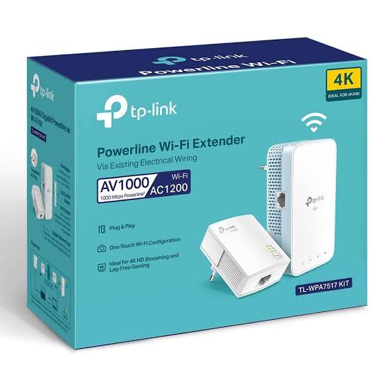 TP-Link Powerline WiFi Kit TL-WPA7517 KIT - genuine TP-Link product photo Kenya