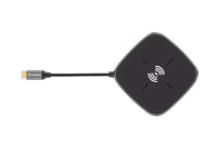 Infobit USB Type-C Hub 9-in-1 with Wireless Charging packaging and accessories - buy online Kenya
