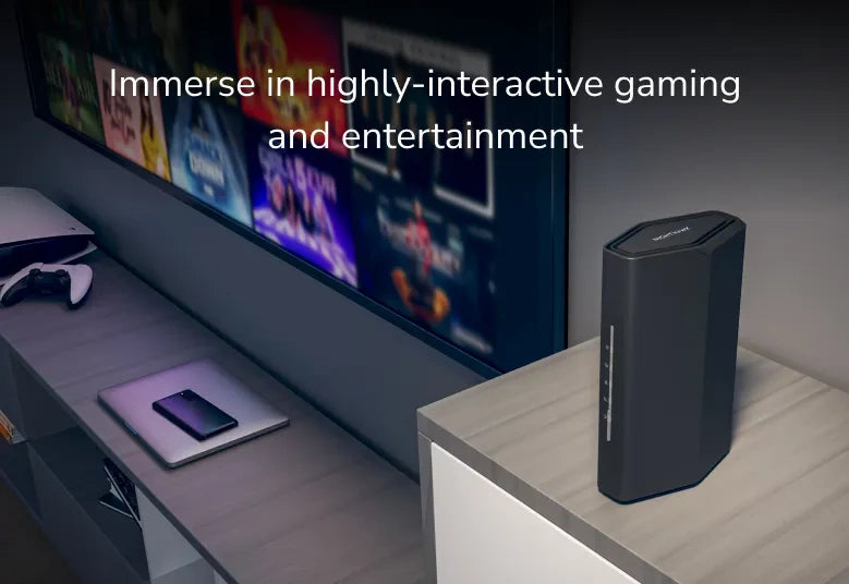 Netgear Nighthawk RS100 WiFi 7 Router packaging and accessories - buy online Kenya
