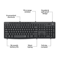 Logitech MK 295 Silent Wireless Keyboard & Mouse Combo-Price in Kenya.