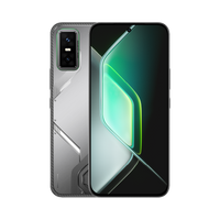 Infinix GT 30 Pro in Shadow Ash silver, back and front view