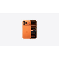 iPhone 17 Pro Max 6.9-inch in Cosmic Orange, official Apple store front and back