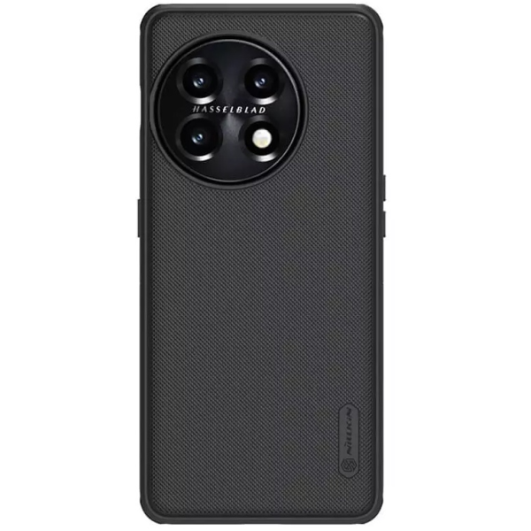 Black Nillkin Super Frosted Cover with Raised Camera