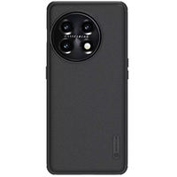 Black Nillkin Super Frosted Cover with Raised Camera