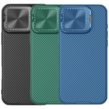 iPhone CamShield Pro case sliding camera cover black,green an blue