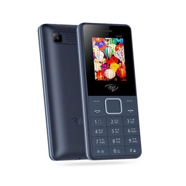 itel 2160 1.8-inch QQVGA screen and back displayed