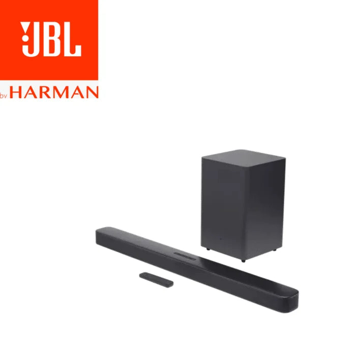 JBL Soundbar 2.1 Deep Bass MK2 home theater setup