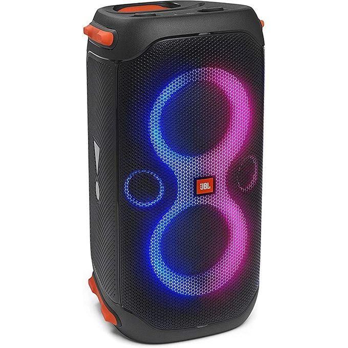 JBL PartyBox 110 Black portable speaker with LED lights