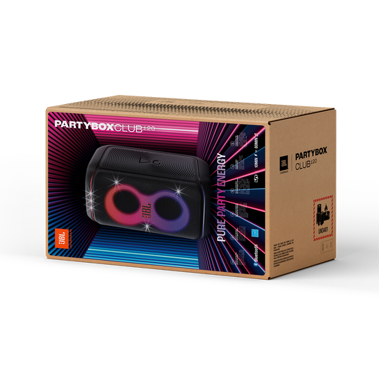 JBL PartyBox Club 120 portable party speaker front view