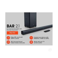 JBL Soundbar 2.1 Deep Bass MK2 information