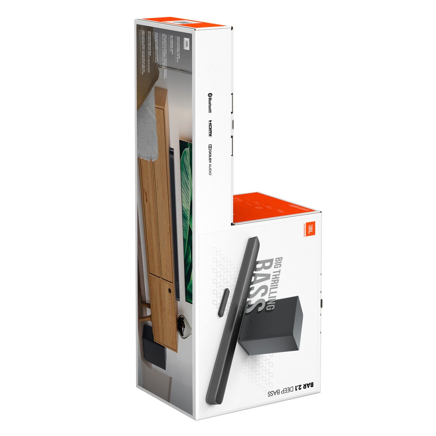 JBL Soundbar 2.1 Deep Bass MK2 with wireless subwoofer