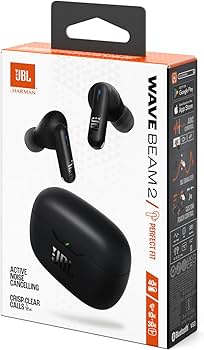 JBL Wave Beam 2 IP54 water resistant sports earbuds