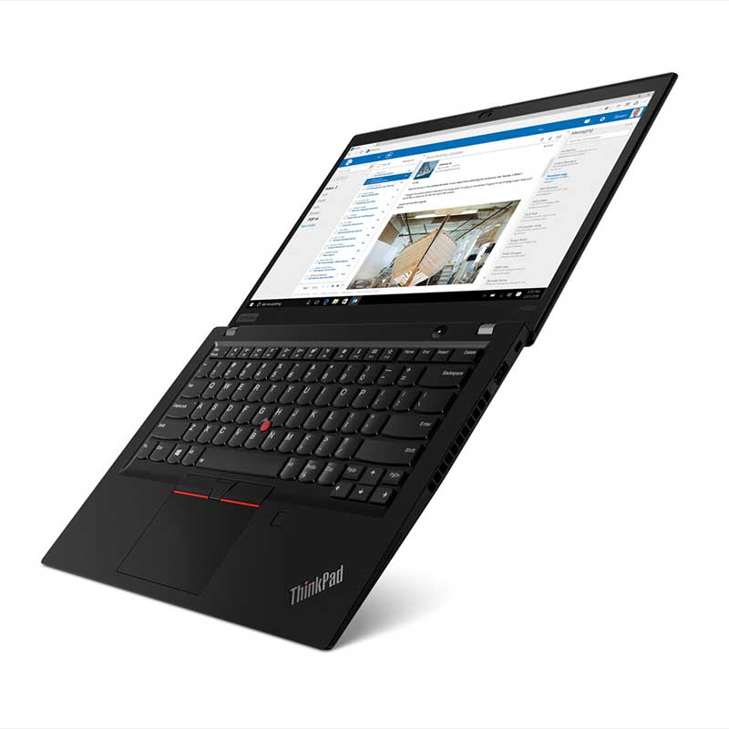 Lenovo ThinkPad T490s 14 inch FHD flat view