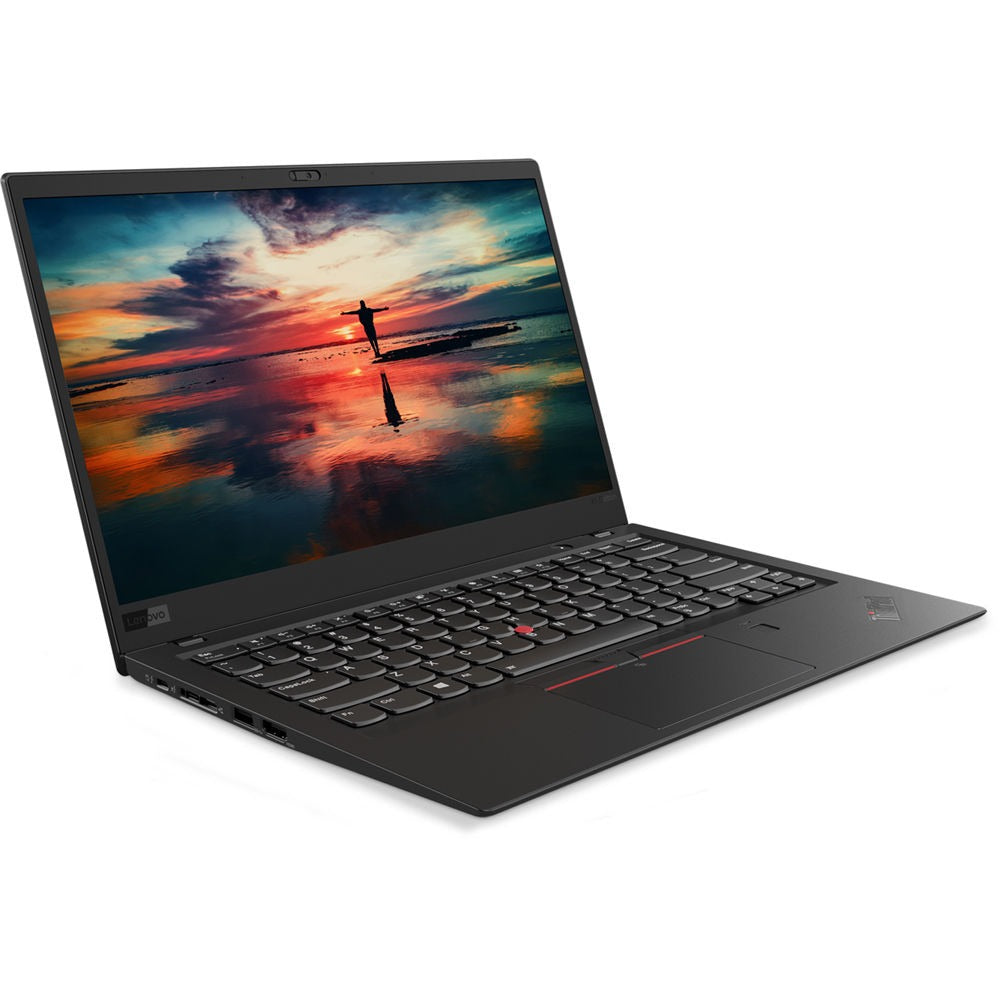 Lenovo X1 Carbon Gen 8 keyboard and trackpoint closeup