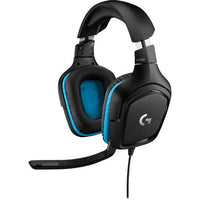 Logitech G432 gaming headset microphone and ear cups