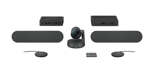 Logitech Rally Plus conference cam for enterprise meeting rooms