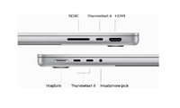 macbook air m3 ports view