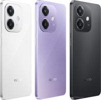 Three oppo a3x back side camera display
