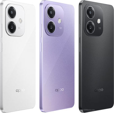 Three oppo a3x back side camera display