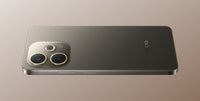 OPPO A5 Pro in Mocha Brown, landscape back view with the dual camera and OPPO logo