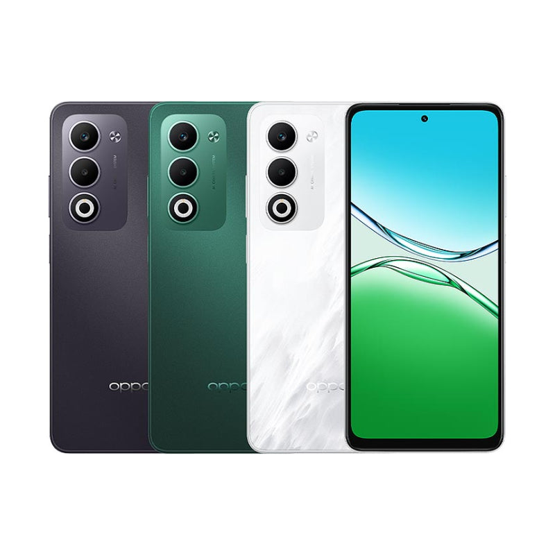 OPPO A5 smartphone front and back design