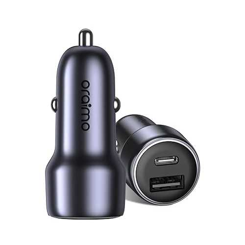 Blazing-fast 48W dual-port charger