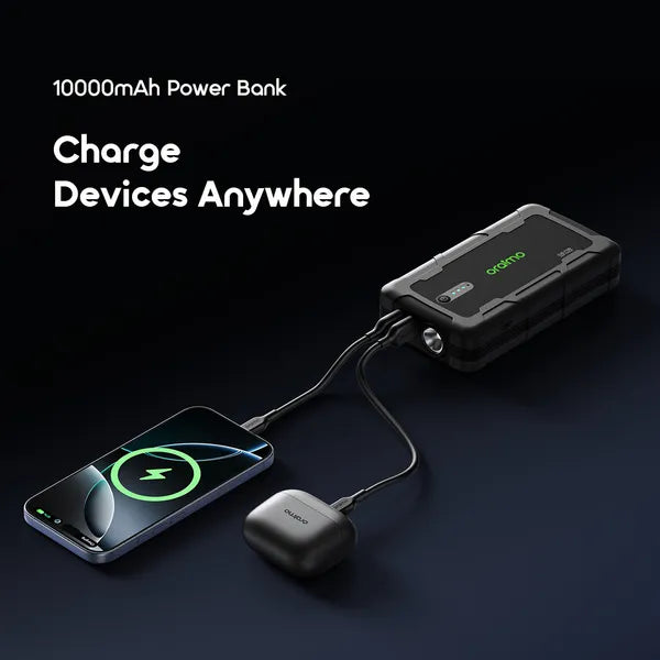 Oraimo Power Spark 1500A 12V Car Jump Starter 10000mAh Power Bank