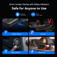 Oraimo Power Spark 1500A 12V Car Jump Starter 10000mAh Power Bank