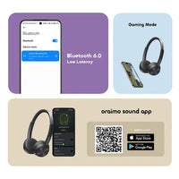 Oraimo BoomPop Air Headphone packaging and accessories - buy online Kenya