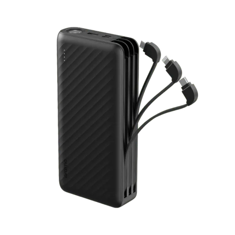 Oraimo Traveller Link 27 – 27,000mAh Power Bank with Built-in Cables-Price in Kenya