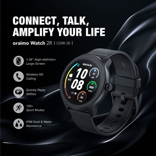 Oraimo Watch 2R health monitoring display