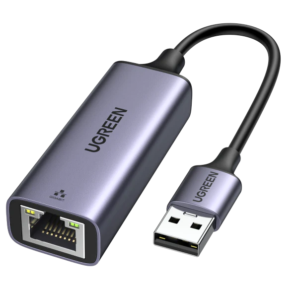 Portable USB Ethernet converter for stable internet